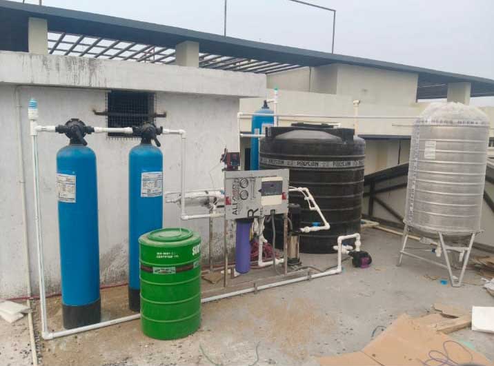 Commercial RO installation